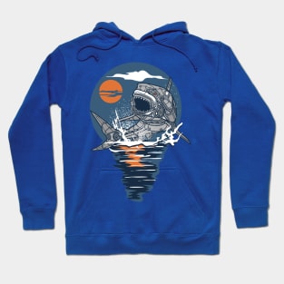 SHARK STEAMPUNK ART Hoodie